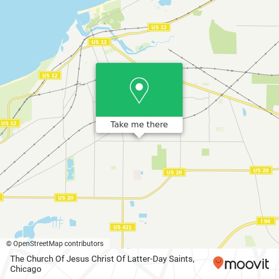 The Church Of Jesus Christ Of Latter-Day Saints map