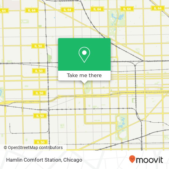 Hamlin Comfort Station map