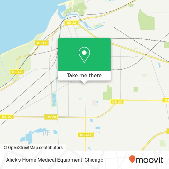 Alick's Home Medical Equipment map