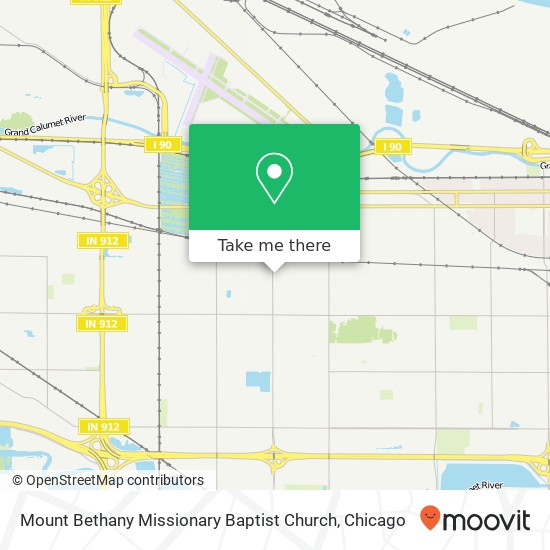 Mount Bethany Missionary Baptist Church map