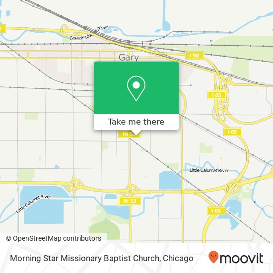 Mapa de Morning Star Missionary Baptist Church
