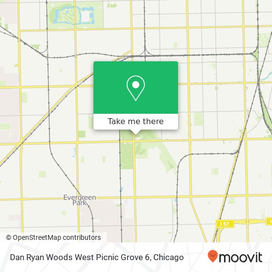 Mapa de Dan Ryan Woods West Picnic Grove 6