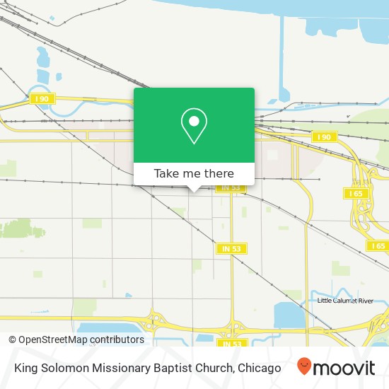 King Solomon Missionary Baptist Church map