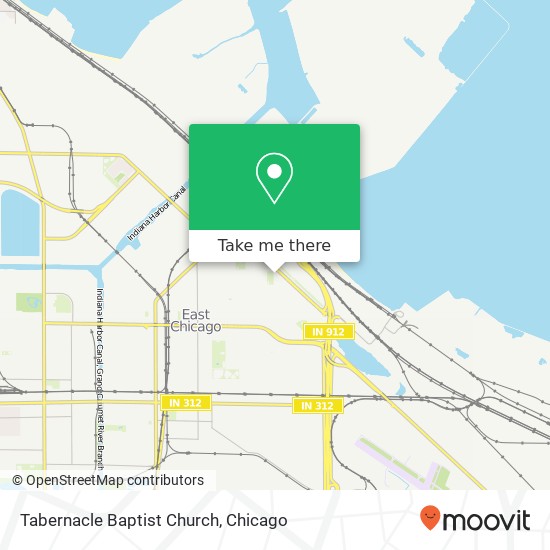 Tabernacle Baptist Church map