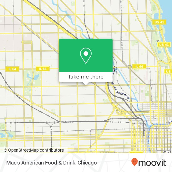 Mac's American Food & Drink map