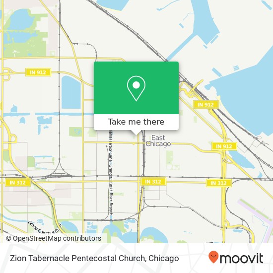 Mapa de Zion Tabernacle Pentecostal Church