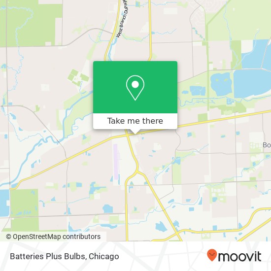 Batteries Plus Bulbs map