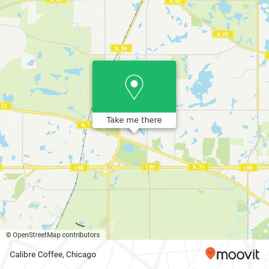 Calibre Coffee map