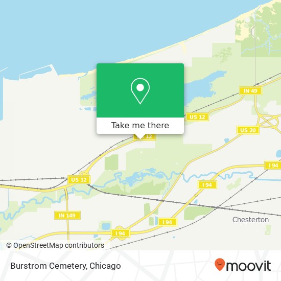 Mapa de Burstrom Cemetery
