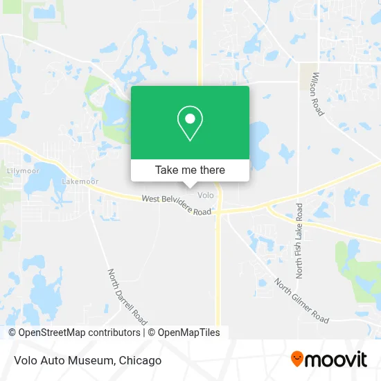 Volo Auto Museum map