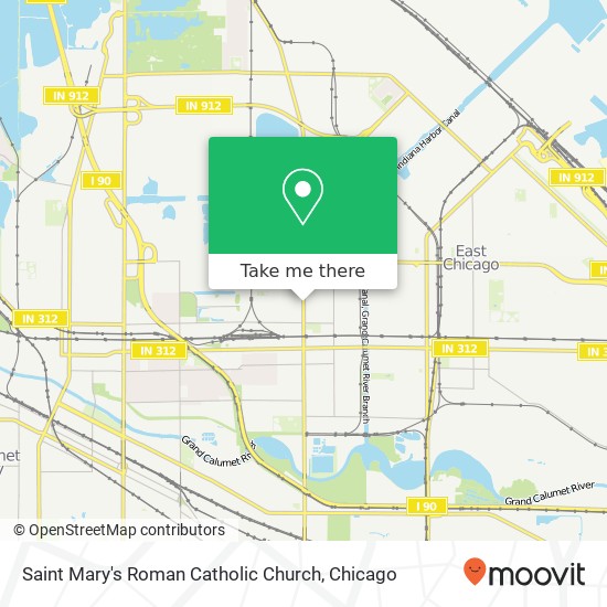 Mapa de Saint Mary's Roman Catholic Church