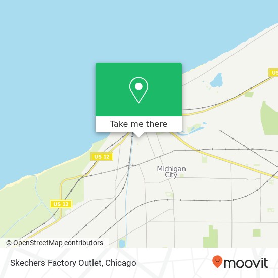 Mapa de Skechers Factory Outlet