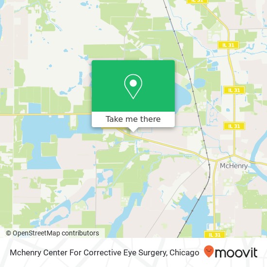 Mchenry Center For Corrective Eye Surgery map