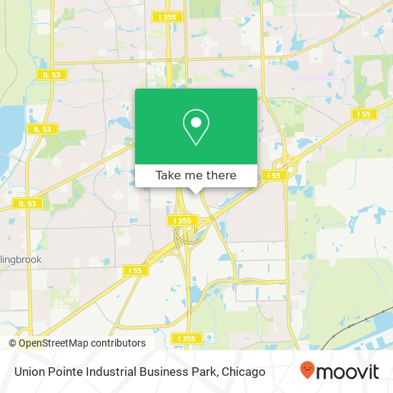 Union Pointe Industrial Business Park map