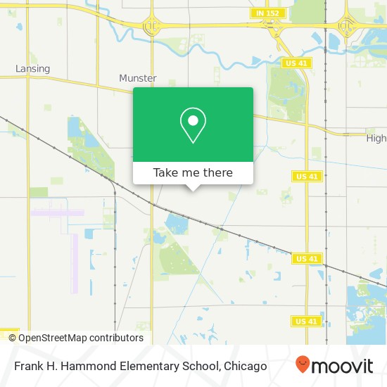 Frank H. Hammond Elementary School map