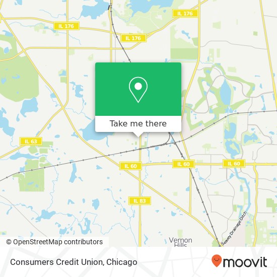 Consumers Credit Union map