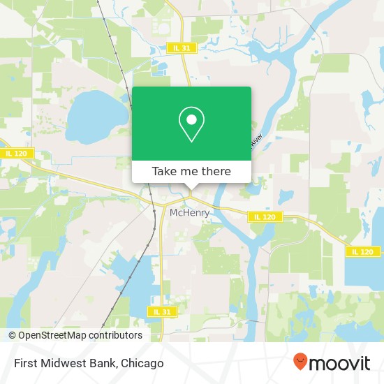 Mapa de First Midwest Bank