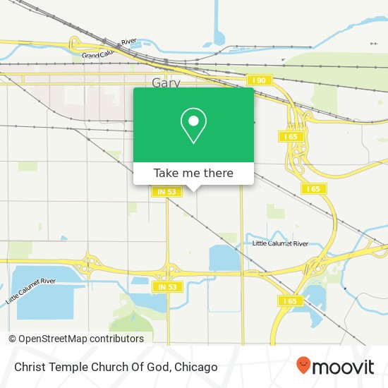 Christ Temple Church Of God map