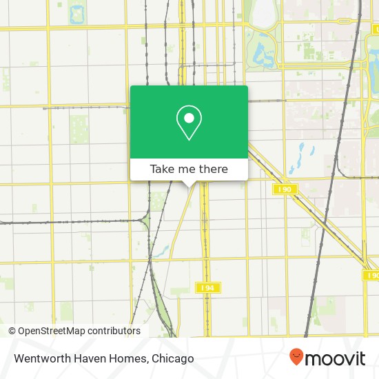 Wentworth Haven Homes map