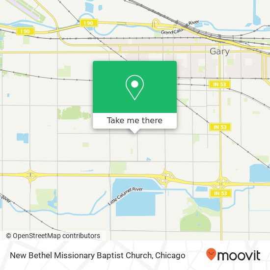 New Bethel Missionary Baptist Church map