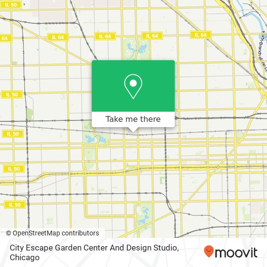 Mapa de City Escape Garden Center And Design Studio