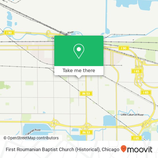 First Roumanian Baptist Church (Historical) map
