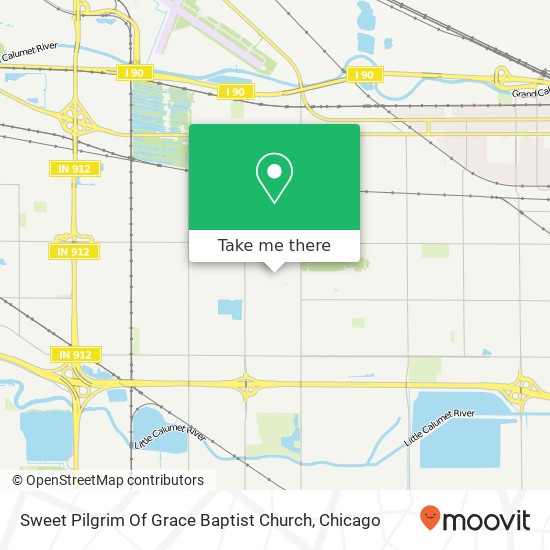 Sweet Pilgrim Of Grace Baptist Church map