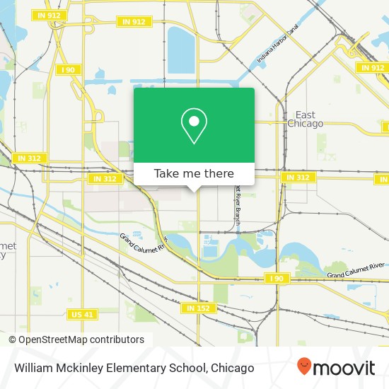 Mapa de William Mckinley Elementary School