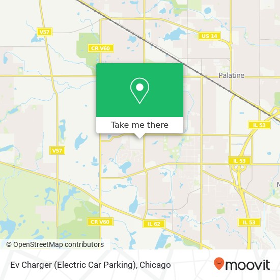 Mapa de Ev Charger (Electric Car Parking)