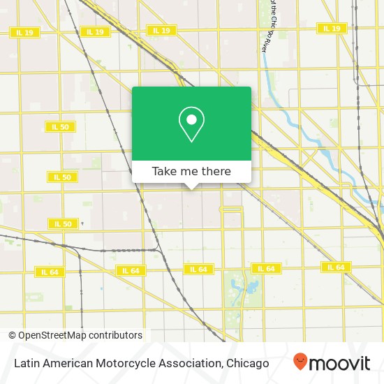 Latin American Motorcycle Association map