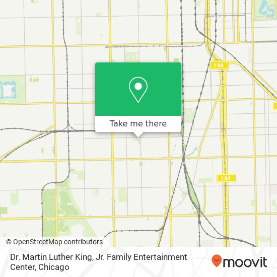Dr. Martin Luther King, Jr. Family Entertainment Center map
