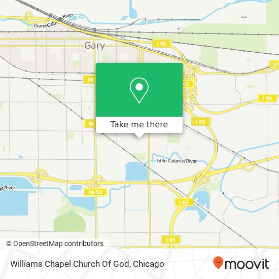 Williams Chapel Church Of God map