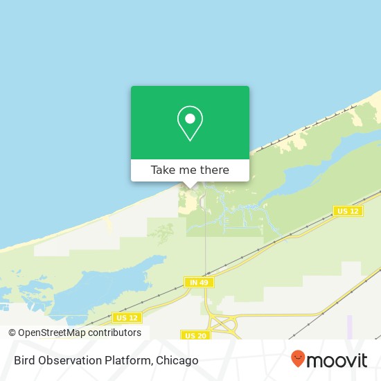 Bird Observation Platform map