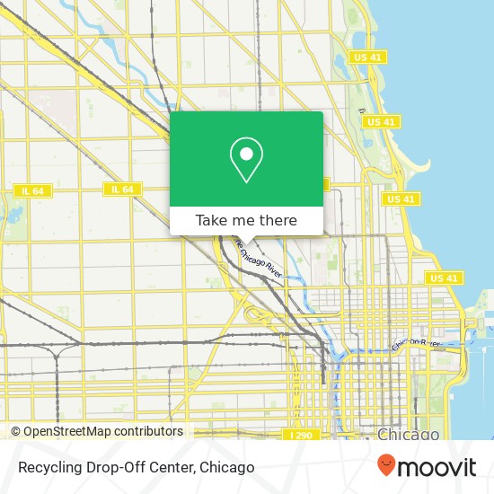 Mapa de Recycling Drop-Off Center