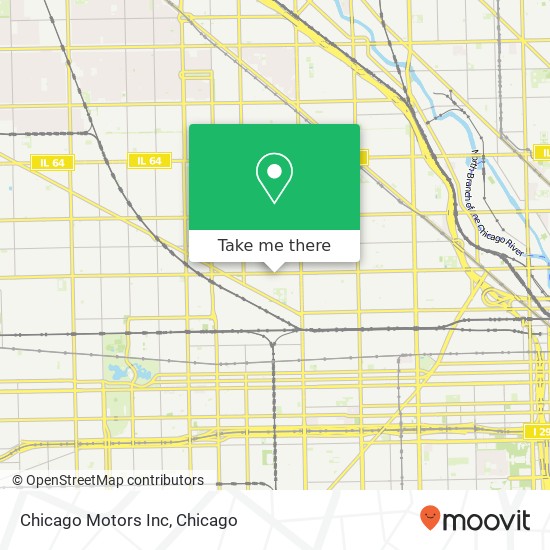 Chicago Motors Inc map