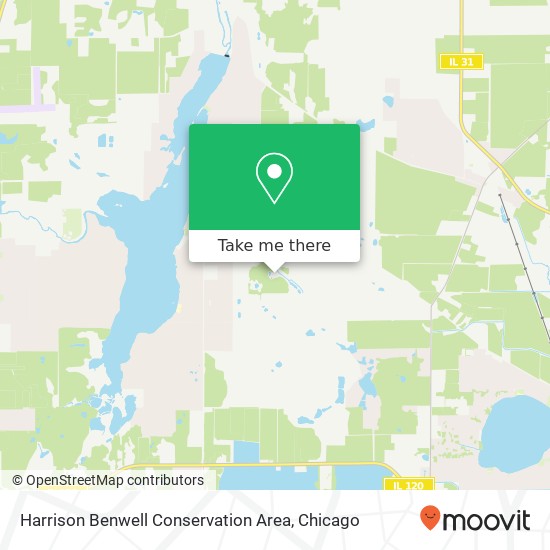 Harrison Benwell Conservation Area map