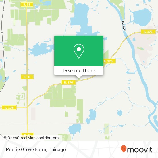 Prairie Grove Farm map