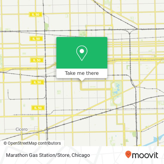 Marathon Gas Station/Store map