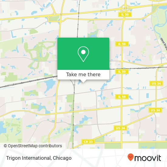Trigon International map