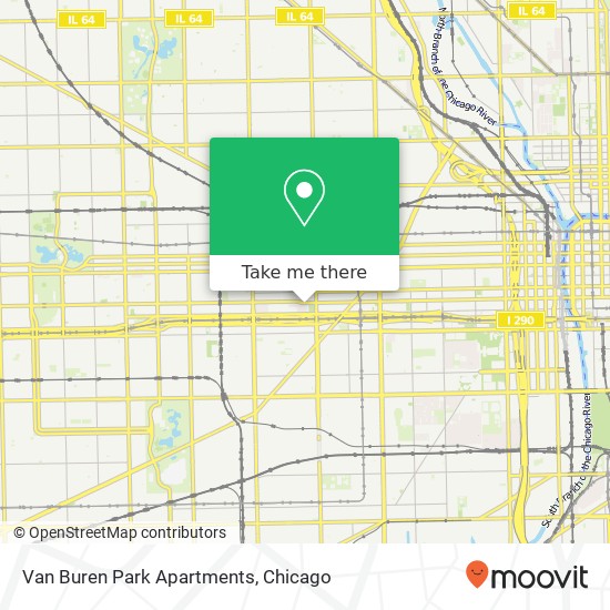 Van Buren Park Apartments map