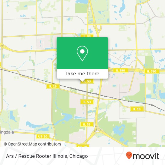 Mapa de Ars / Rescue Rooter Illinois