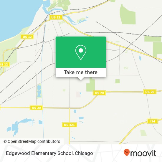 Edgewood Elementary School map