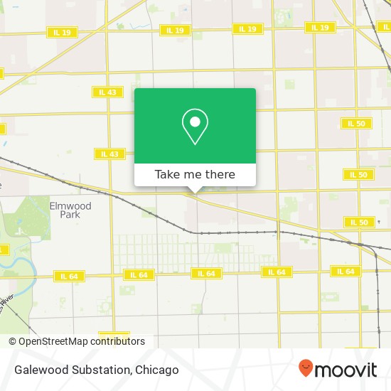 Galewood Substation map