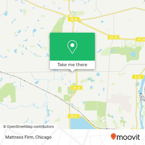 Mattress Firm map