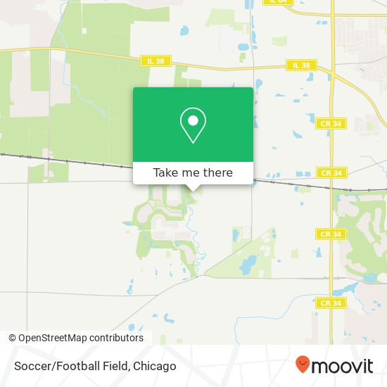 Soccer/Football Field map