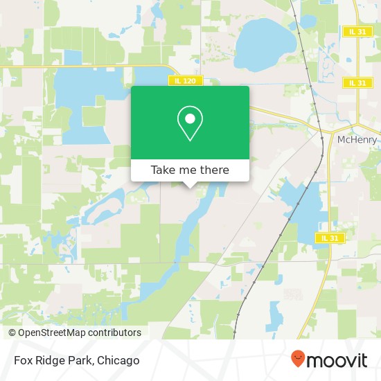 Fox Ridge Park map