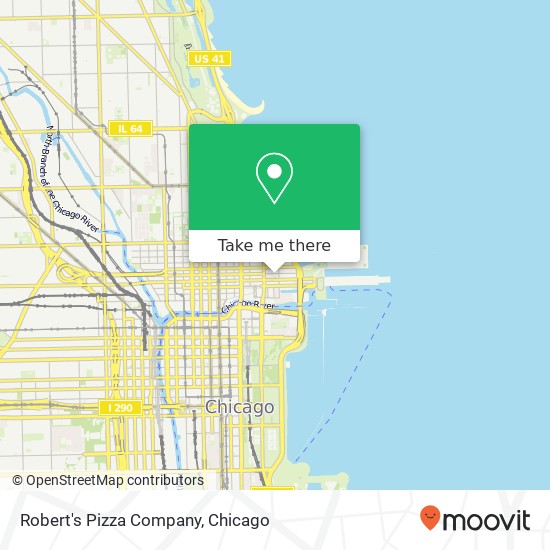 Mapa de Robert's Pizza Company