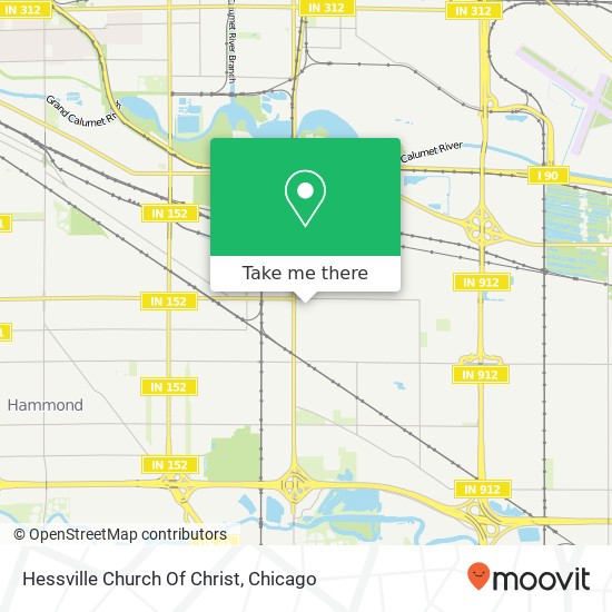 Mapa de Hessville Church Of Christ