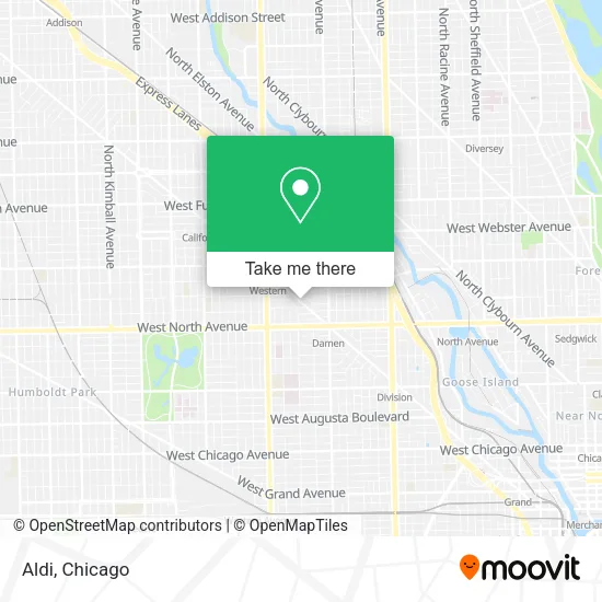 Aldi map
