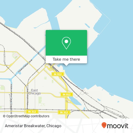 Ameristar Breakwater map